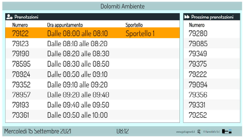 Gestione code strumento